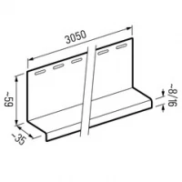 ВОДООТТОК SV-16 Бял